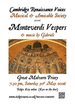 Monteverdi Vespers