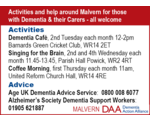 Malvern Dementia Action Alliance