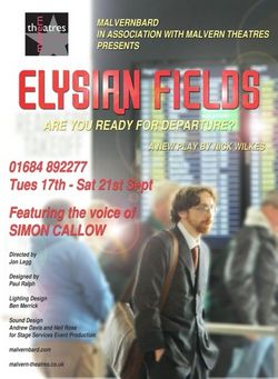 Elysian Fields at Malvern Theatres - 