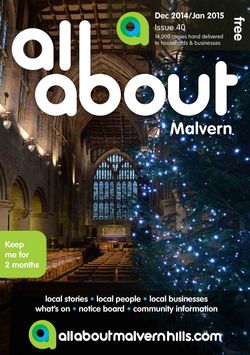 All About Malvern Dec 14/Jan 15 - All About Malvern