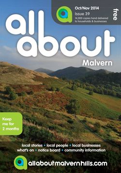 All About Malvern Oct/Nov 2014 - All About Malvern