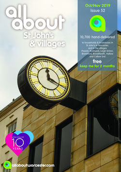 All About St John's & Villages Oct/Nov 2019 - All About Magazines