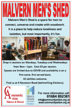 Malvern Men's Shed