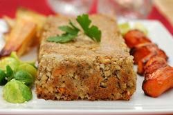 Our Lizzy's Recipe: Cashew & Carrot Roast - Nut Roast