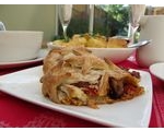 Our Lizzy Recipe: Mushroom & Roasted Pepper Strudel (Vegan)