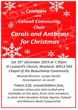 Colwall Community Choir: Carols & Anthems for Christmas