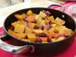 Our Lizzy Recipe: Root Vegetables with Cranberries - Our Lizzy
