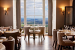 The Cottage in the Wood Malvern - Dining with a view