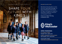 King's Worcester Open Mornings