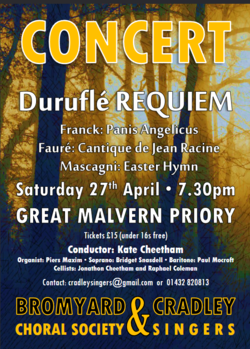 Durufle REQUIEM performed at Great Malvern Priory