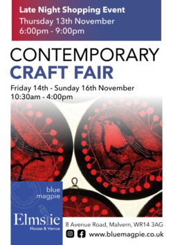 Blue Magpie Contemporary Market at Elmslie House - 10th Anniversary - 