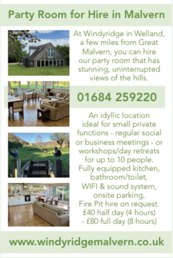 Venue for Hire in Malvern