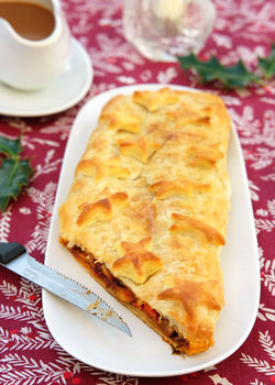 Our Lizzy's Recipe: Chestnut and Mushroom Strudel - Our Lizzy Cooking