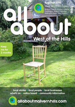 All About West of the Hills Aug/Sept 2014 - All About West of the Hills